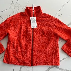 NWT lululemon Rippled Full Zip Jacket 6